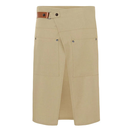 KARLOWSKY | Green Generation Waist Apron – Pebble Grey - 110×65 cm - recycled polycotton - 2 pockets