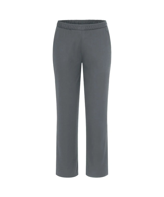 KARLOWSKY | Kaspar Slip-On Chef Trousers – Anthracite - 3XL - Elastic Waist Drawstring