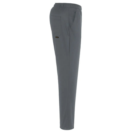 KARLOWSKY | Kaspar Slip-On Chef Trousers – Anthracite - S - Elastic Waist Drawstring