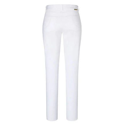 KARLOWSKY | Ladies' 5-Pocket Work Trousers – White - Size 50 - Organic Cotton Stretch