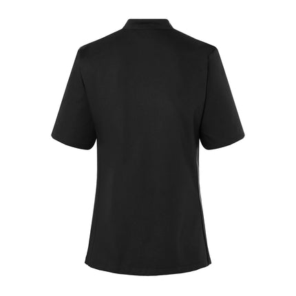 KARLOWSKY | Ladies Chef Jacket Greta – Black - Size 52 - Short Sleeve - Press-Stud Fastening