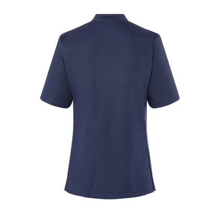 KARLOWSKY | Ladies Chef Jacket Greta – Navy - Size 40 - Short Sleeve - Press-Stud Fastening