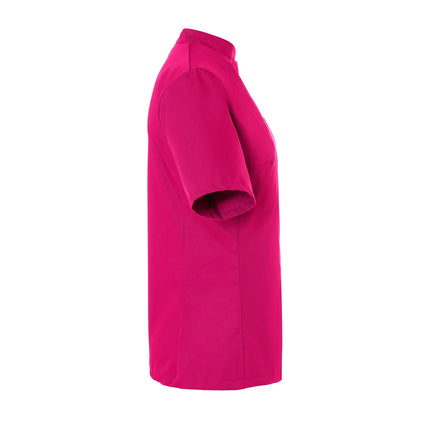 KARLOWSKY | Ladies Chef Jacket Greta – Pink - Size 46 - Short Sleeve - Press-Stud Fastening