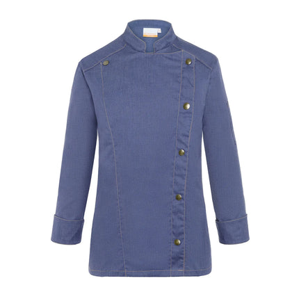 KARLOWSKY | Ladies Chef Jacket Jeans Style – Vintage Blue - Size 34