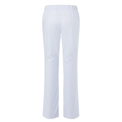 KARLOWSKY | Ladies' Chef Trousers Barcelona – White - Size 44 - Elasticated Waist