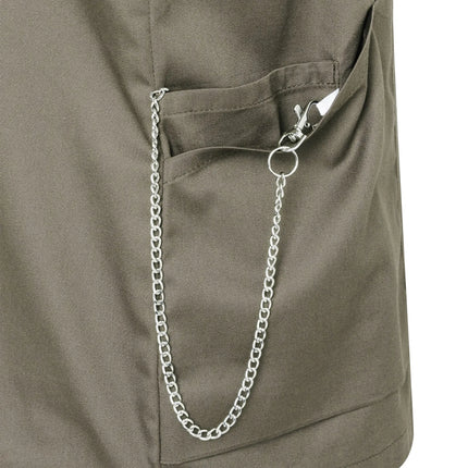 KARLOWSKY | Ladies' Tunic Essential – Sage - Size 50 - Short Sleeve - V-Neck - 95°C Washable