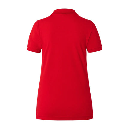 KARLOWSKY | Ladies Workwear Polo Shirt Basic – Red - 3XL - 100% Cotton - 60°C Wash
