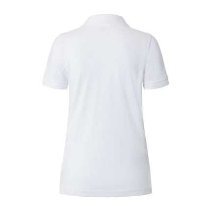 KARLOWSKY | Ladies Workwear Polo Shirt Basic – White - 3XL - 100% Cotton - 95°C Wash