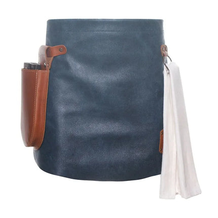 KARLOWSKY | Leather Waist Apron – Ink - 590×400 mm
