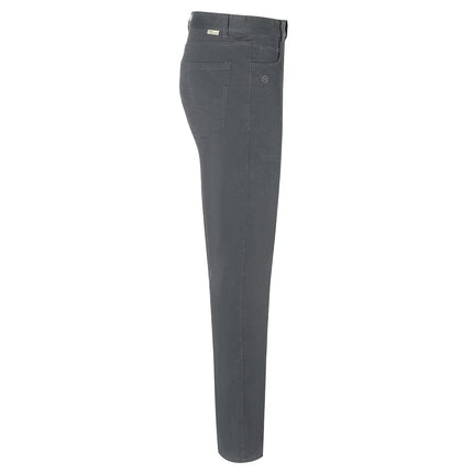 KARLOWSKY | Men’s 5‑Pocket Work Trousers Classic‑Stretch – Anthracite - Size 60 - Organic Cotton