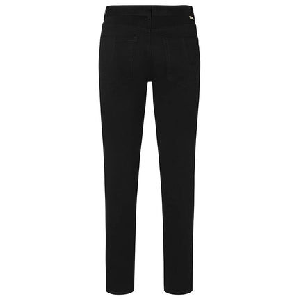 KARLOWSKY | Men’s 5‑Pocket Work Trousers Classic‑Stretch – Black - Size 50 - Organic Cotton