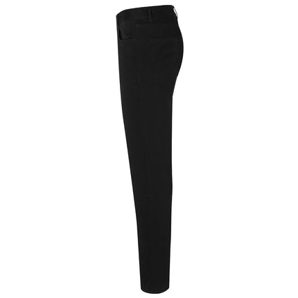 KARLOWSKY | Men’s 5‑Pocket Work Trousers Classic‑Stretch – Black - Size 62 - Organic Cotton