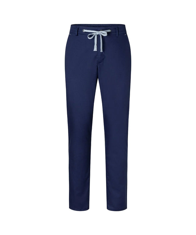 KARLOWSKY | Men's Chef Stretch Chino Trousers – Navy - Size 56 - Slim Fit
