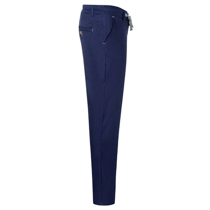 KARLOWSKY | Men's Chef Stretch Chino Trousers – Navy - Size 58 - Slim Fit