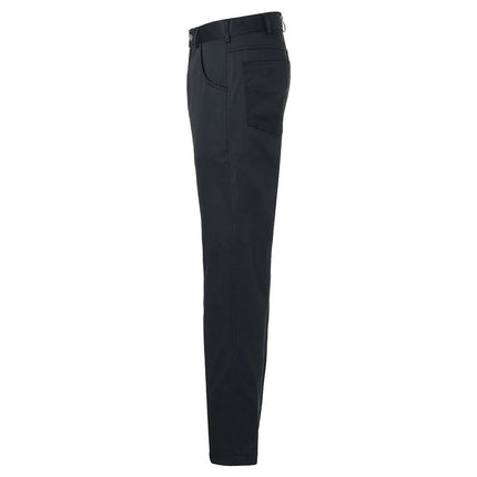 KARLOWSKY | Men's Chef Work Trousers Manolo 5-Pocket Stretch – Black - Size 52