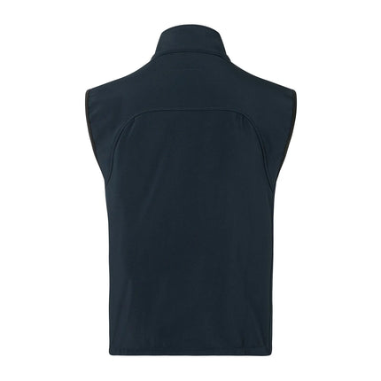 KARLOWSKY | Men's Softshell Gilet Classic – Navy - 5XL - Waterproof 5000 mm - Windproof & Breathable