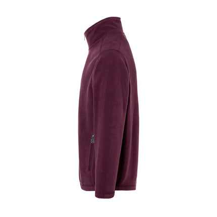 KARLOWSKY | Men's Work Fleece Jacket – Aubergine - 3XL - Recycled Polyester - 60°C Washable