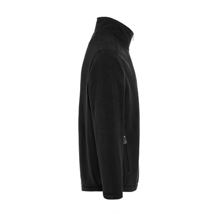 KARLOWSKY | Men's Work Fleece Jacket – Black - 3XL - Recycled Polyester - 60°C Washable