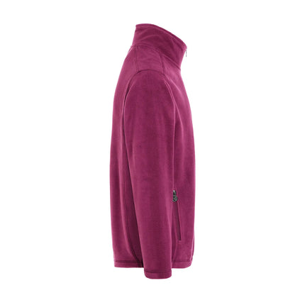 KARLOWSKY | Men's Work Fleece Jacket – Fuchsia - 5XL - Recycled Polyester - 60°C Washable