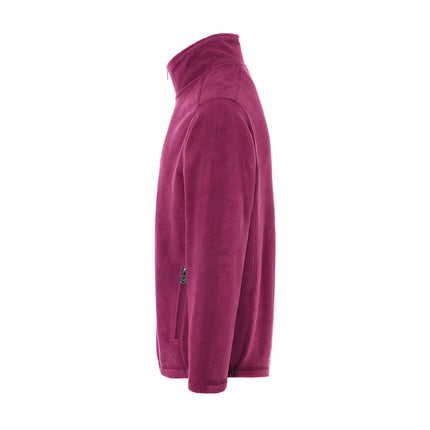 KARLOWSKY | Men's Work Fleece Jacket – Fuchsia - XXL - Recycled Polyester - 60°C Washable