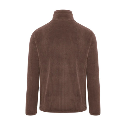 KARLOWSKY | Men's Work Fleece Jacket – Light Brown - XXL - Recycled Polyester - 60°C Washable