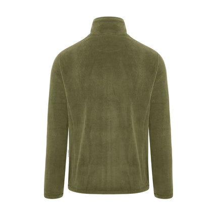 KARLOWSKY | Men's Work Fleece Jacket – Moss Green - XL - Recycled Polyester - 60°C Washable