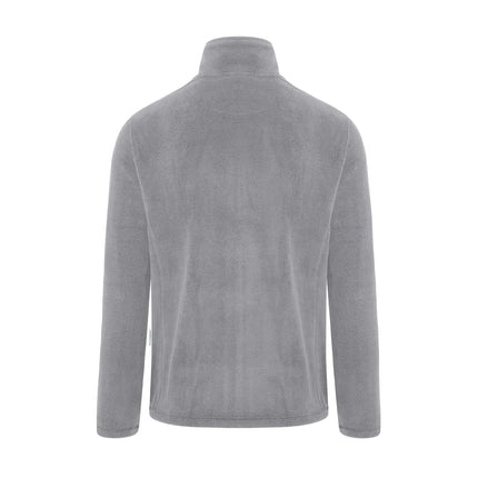 KARLOWSKY | Men's Work Fleece Jacket – Platinum Grey - M - Recycled Polyester - 60°C Washable