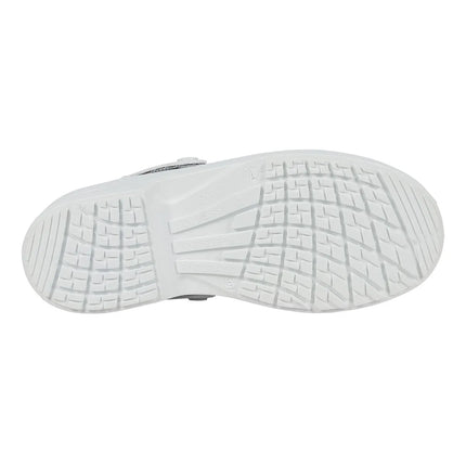 KARLOWSKY | Oxford Safety Shoe – Steel Toe Cap - Slip-Resistant - White - EU 41
