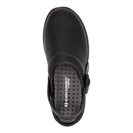 KARLOWSKY | Professional Chef Clog Cape Town – Black - EU 40 - SRC Slip-Resistant - Washable 40°C
