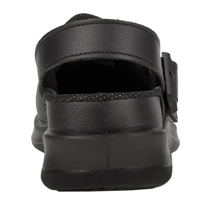 KARLOWSKY | Professional Chef Clog Cape Town – Black - EU 41 - SRC Slip-Resistant - Washable 40°C