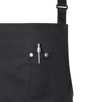 KARLOWSKY | ROCK CHEF® Stage 2 Bib Apron – Buckle & Pockets - Easy-Care Surface