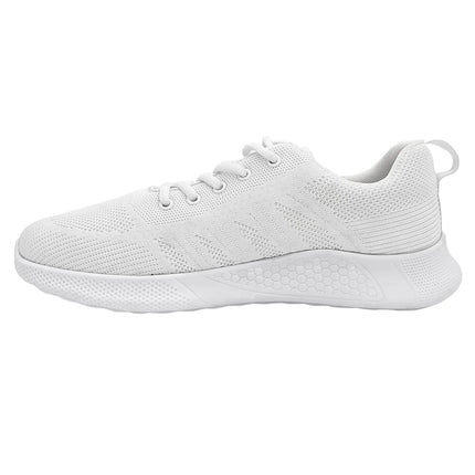 KARLOWSKY | Soft-Run Slip-Resistant Work Trainer – White - EU 47 - EN ISO 20347:2022 O1 SR FO