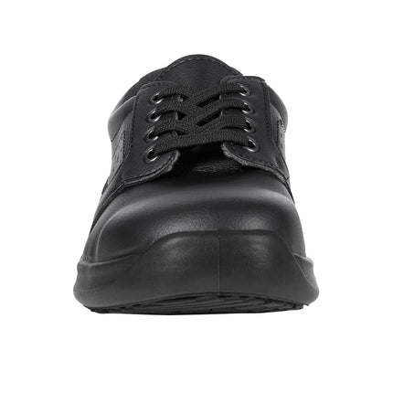KARLOWSKY | Usedom Steel Toe Cap Safety Shoe S1 SRC Slip-Resistant – Black - EU 37