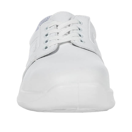 KARLOWSKY | Usedom Steel Toe Cap Safety Shoe S1 SRC Slip-Resistant – White - EU 42