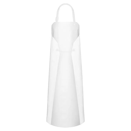 KARLOWSKY | Water-proof PU bib apron – White - 900x1150 mm - Food-safe