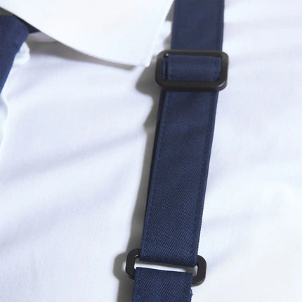 KARLOWSKY | Waterproof Bib Apron Basic – Navy Blue - 720x860 mm