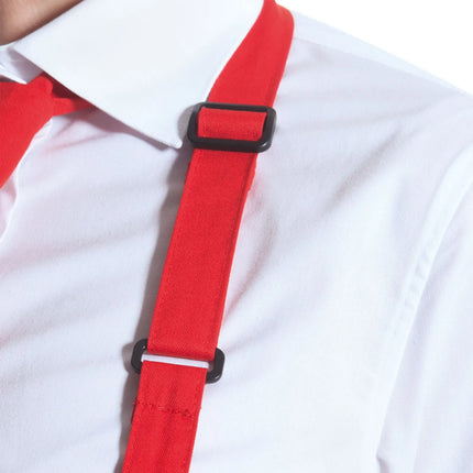 KARLOWSKY | Waterproof Bib Apron Basic – Red - 720x860 mm