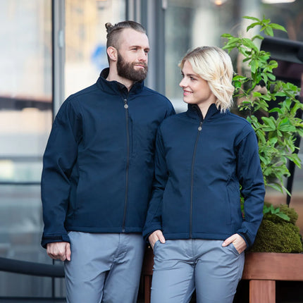 KARLOWSKY | Women's Classic Softshell Jacket – Navy - Size XXL - 5,000 mm Waterproof - Breathable