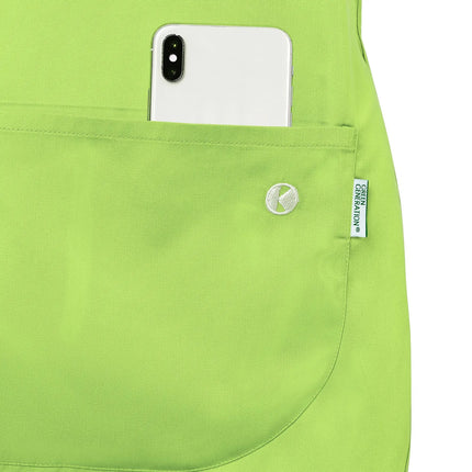 KARLOWSKY | Women's Essential Tabard Tunic – Kiwi Green - Size L - Recycled Polyester - Easy Care
