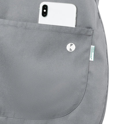 KARLOWSKY | Women's Essential Tabard Tunic – Platinum Grey - Size XS - Recycled Polyester - Easy Care