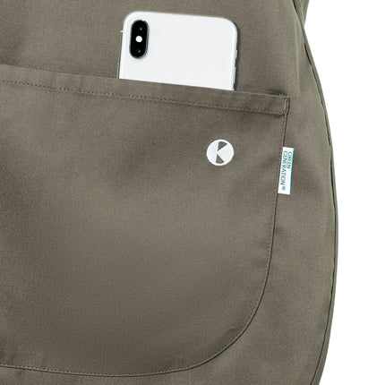 KARLOWSKY | Women's Essential Tabard Tunic – Sage Green - Size L - Recycled Polyester - Easy Care