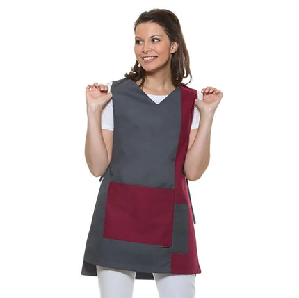 KARLOWSKY | Women's Tabard Tunic Marilies – Burgundy - Size 2 - Easy-care poly-cotton