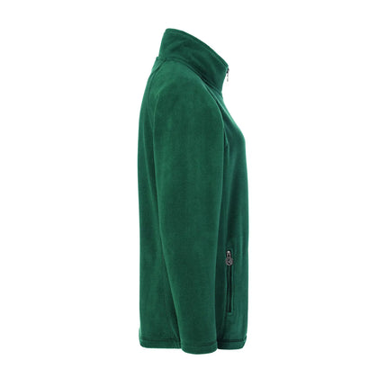 KARLOWSKY | Women's Workwear Fleece Jacket Warm‑Up – Forest Green - XXL - Recycled Polyester