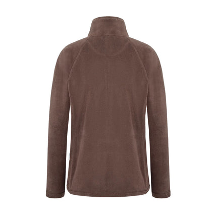 KARLOWSKY | Women's Workwear Fleece Jacket Warm‑Up – Light Brown - XL - Recycled Polyester