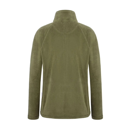 KARLOWSKY | Women's Workwear Fleece Jacket Warm‑Up – Moss Green - XL - Recycled Polyester