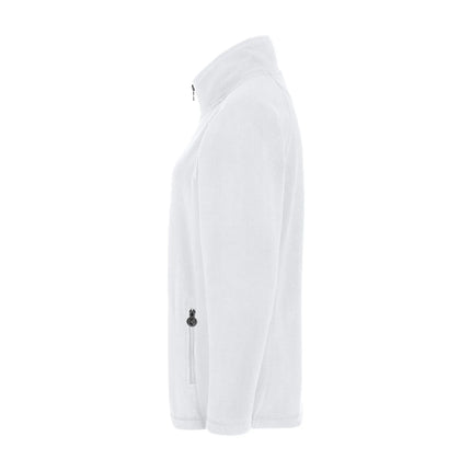 KARLOWSKY | Women's Workwear Fleece Jacket Warm‑Up – White - S - Recycled Polyester