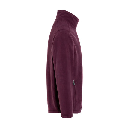 KARLOWSKY | Workwear Men's Fleece Jacket ECO – Aubergine – Size S
