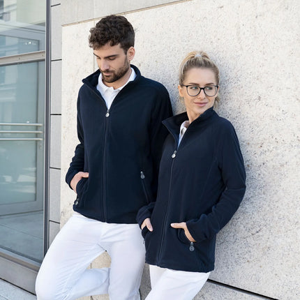 KARLOWSKY | Workwear Men's Fleece Jacket ECO – Navy – Size L