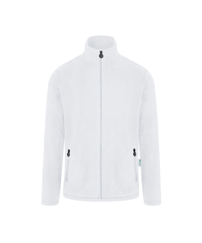 KARLOWSKY | Workwear Men's Fleece Jacket ECO – White – Size XXL