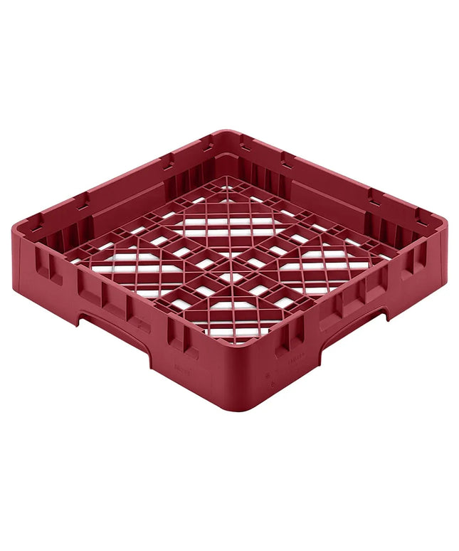 Kệ Đế Cambro BR258416 Camrack - Cỡ Lớn, 1 Ngăn, Cao 10 cm, Đỏ Cranberry